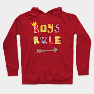 Boys Rule Hoodie